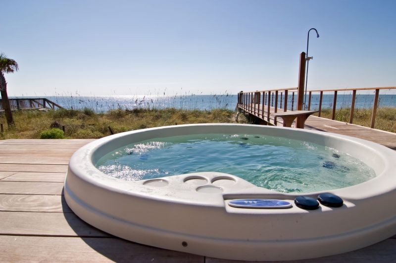 Hot Tub with Deck